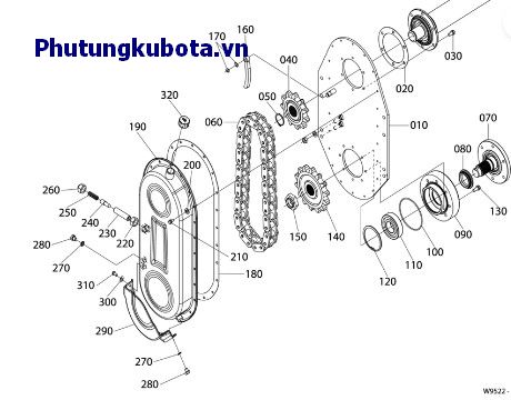 Nắp che dây xích